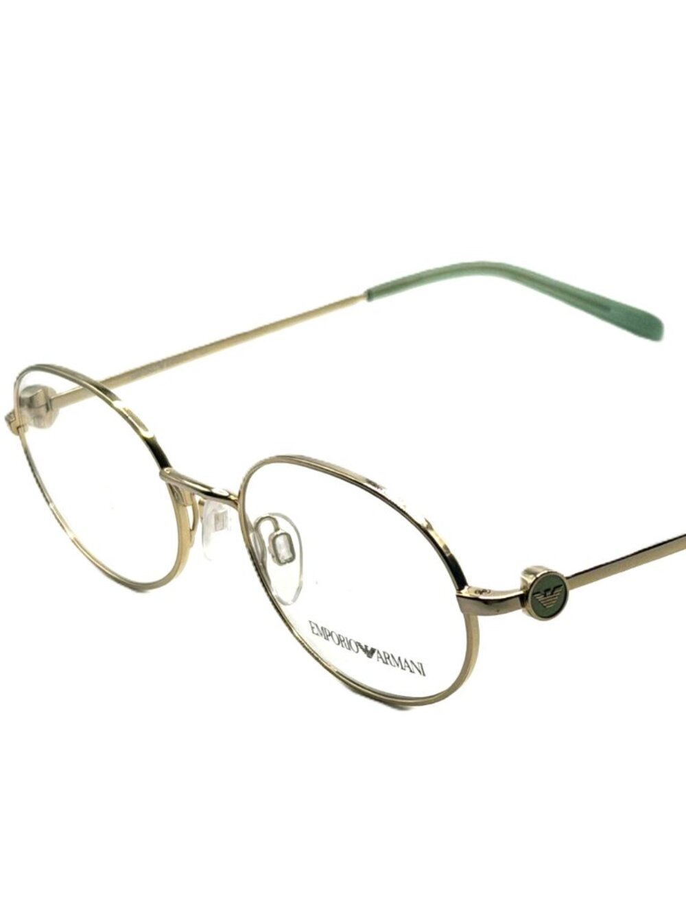 NEW EMPORIO ARMANI EA 1120 3013 PALE GOLD WOMEN EYEGLASSES 50MM 19 140
